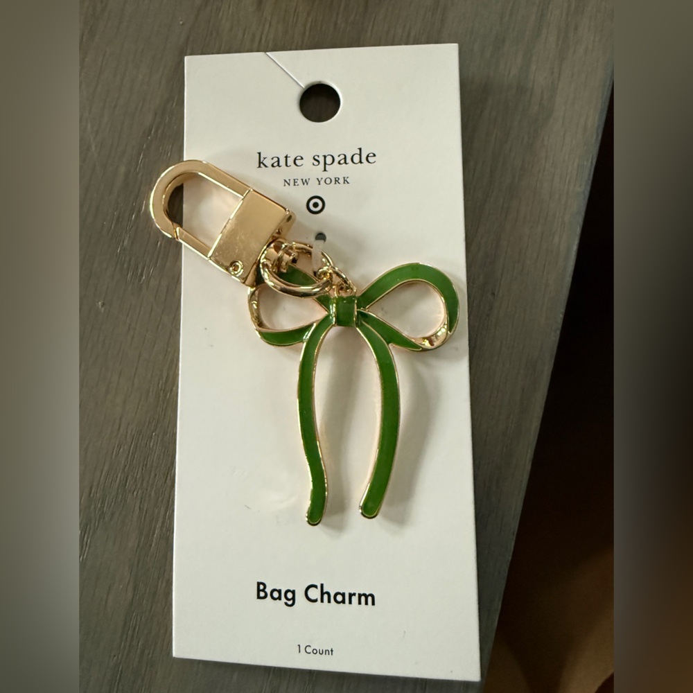 Kate Spade / Target Green Bow Bag Charm